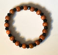 Brown & Black Beaded Bracelet (Copy)