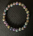 Multicolor Metallic Bead Bracelet