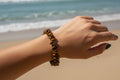 Dark Browns Shade of Tiger Eye Chips Bracelet